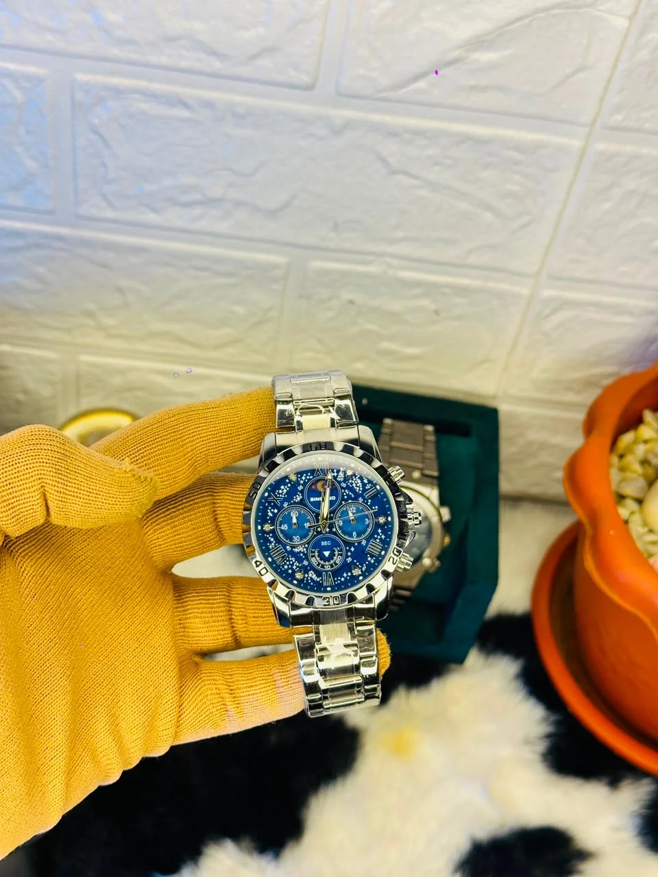 🌌 BINBOND B7741 Luxury Starry Sky Edition Premium Men's Watch 🌌